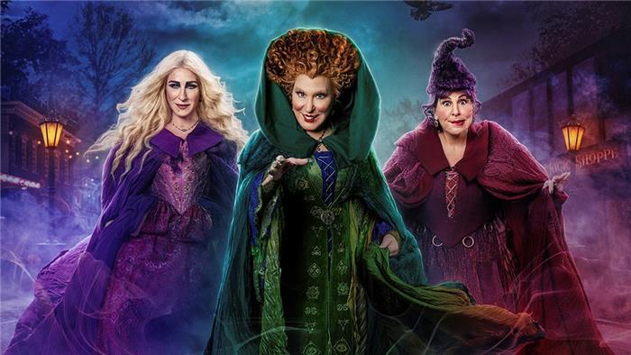 Disney enthüllt ein neues Poster für 'Hocus pocus 2' einen Monat vor der Veröffentlichung