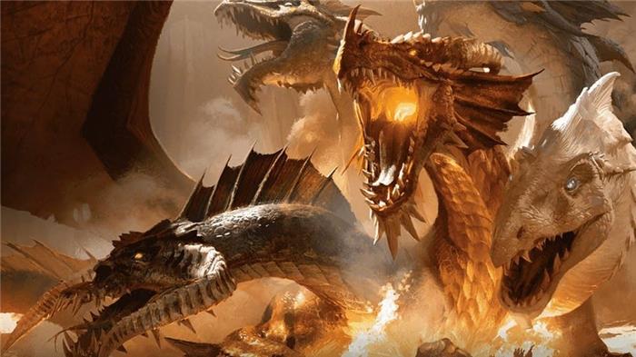 Topp 10 sterkeste drager i Dungeons & Dragons