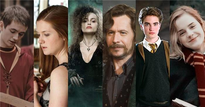 Topp 10 mest attraktive Harry Potter -tegn