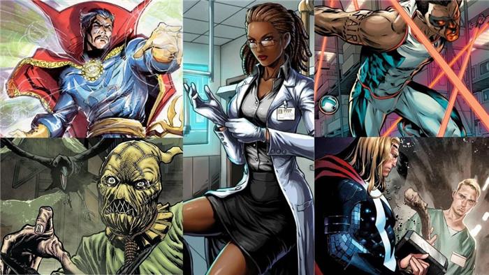 Topp 10 beste lege superhelter i Marvel og DC