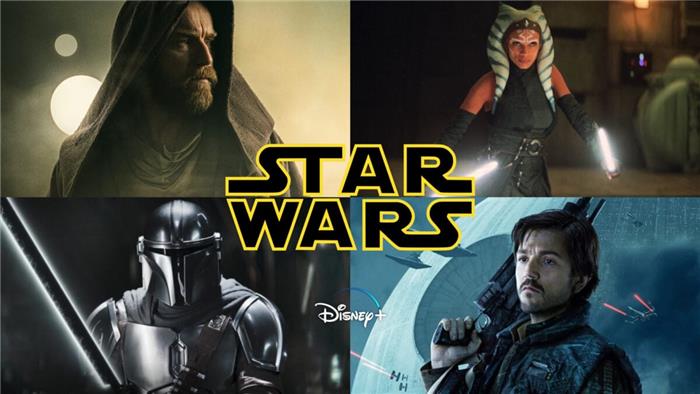 Star Wars każda nadchodząca seria Disney+