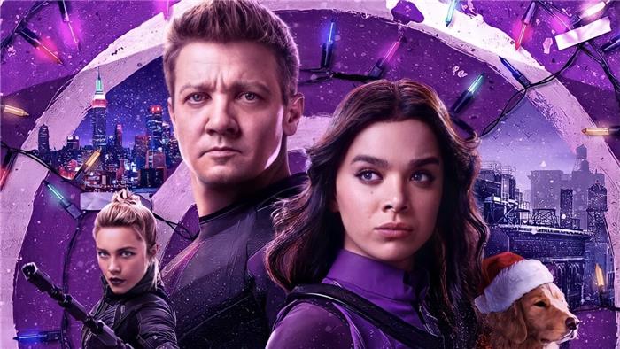 Marvel's Hawkeye -plakat for seriefinalen samlet alle hovedpersonene