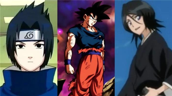 Top 10 des personnages d'anime aux cheveux noirs les plus populaires