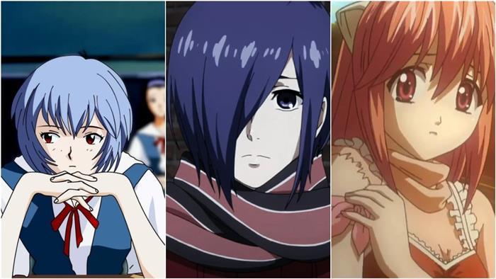 Las 10 mejores chicas de anime emo, nunca