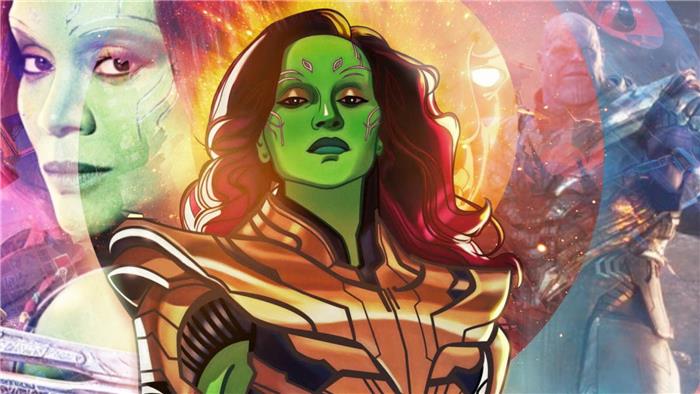 Marvel veröffentlichte einen neuen Look auf Gamora in Thanos 'Rüstung