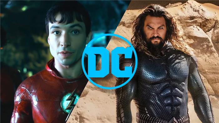 DC enthüllte neue offizielle Logos für The Flash und Aquaman und das verlorene Königreich