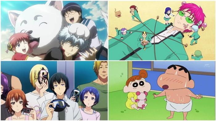 Os 10 melhores anime de anime de comédia, anime, você não para de rir