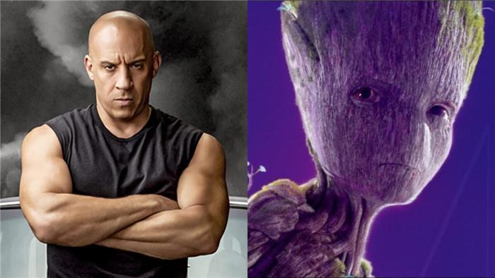 Guardians of the Galaxy Vol. 3 Vin Diesel deler BTS -video fra en innspillingsbås