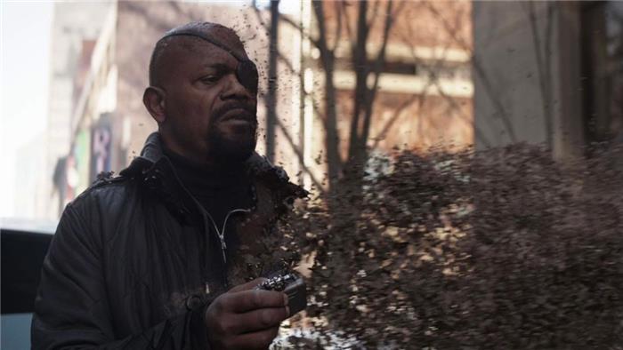 Samuel l. Jackson la ut et bilde fra 'Secret Invasion' sett med fantastisk hashtag