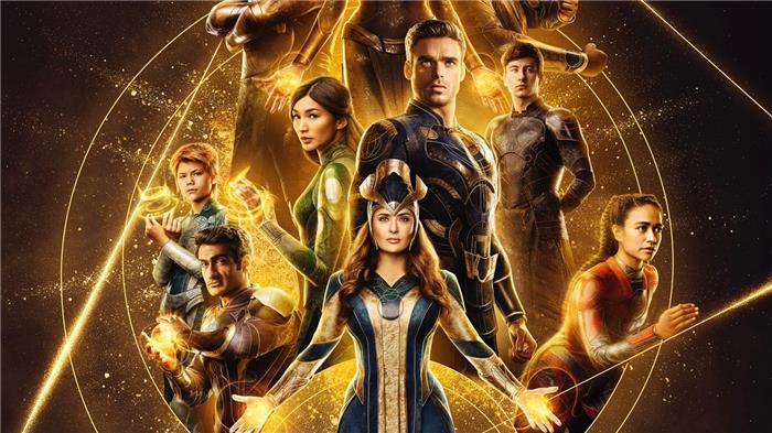 Disney+ annuncia la data di streaming delle eternali della Marvel