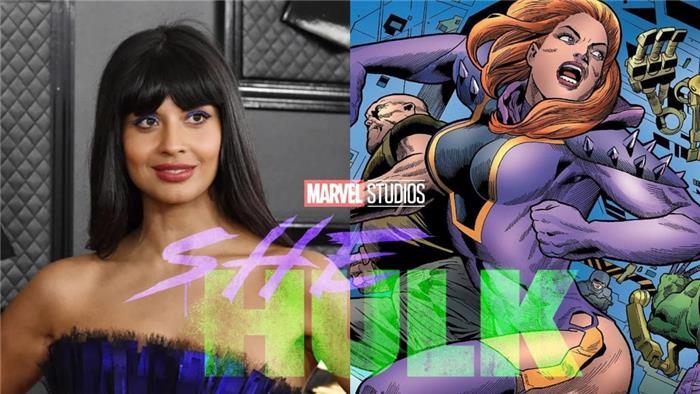 Jameela Jamil viste sitt nye utseende for She-Hulk MCU-showet