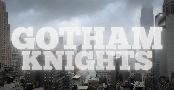 Gotham Knights TV Series officiellement commandées par le CW