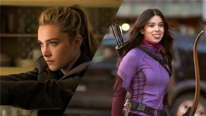 Hawkeye Hailee Steinfeld zeigt, wie es war, mit Florence Pugh zusammenzuarbeiten