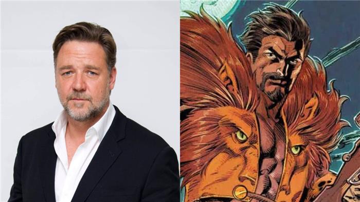 Kraven der Hunter Gladiator -Star Russell Crowe schließt sich dem kommenden Sony Marvel -Film an