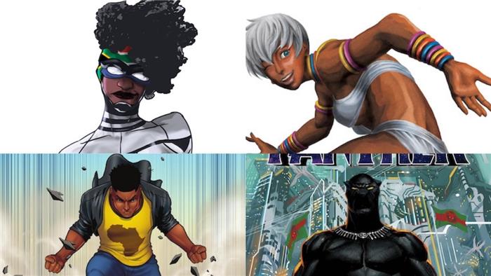 10 principais super -heróis africanos mais importantes