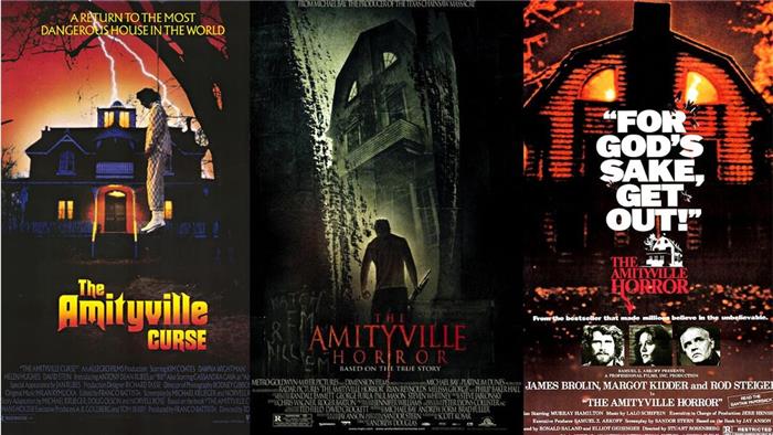 Alle topp 10 amityville skrekkfilmer i orden
