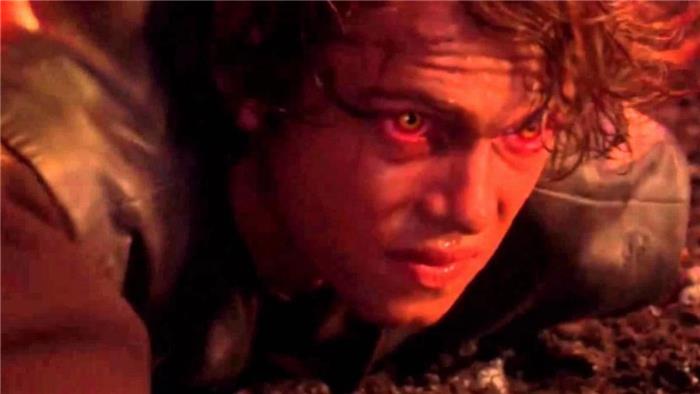 ¿Cómo Darth Vader mató a Anakin en Mustafar??