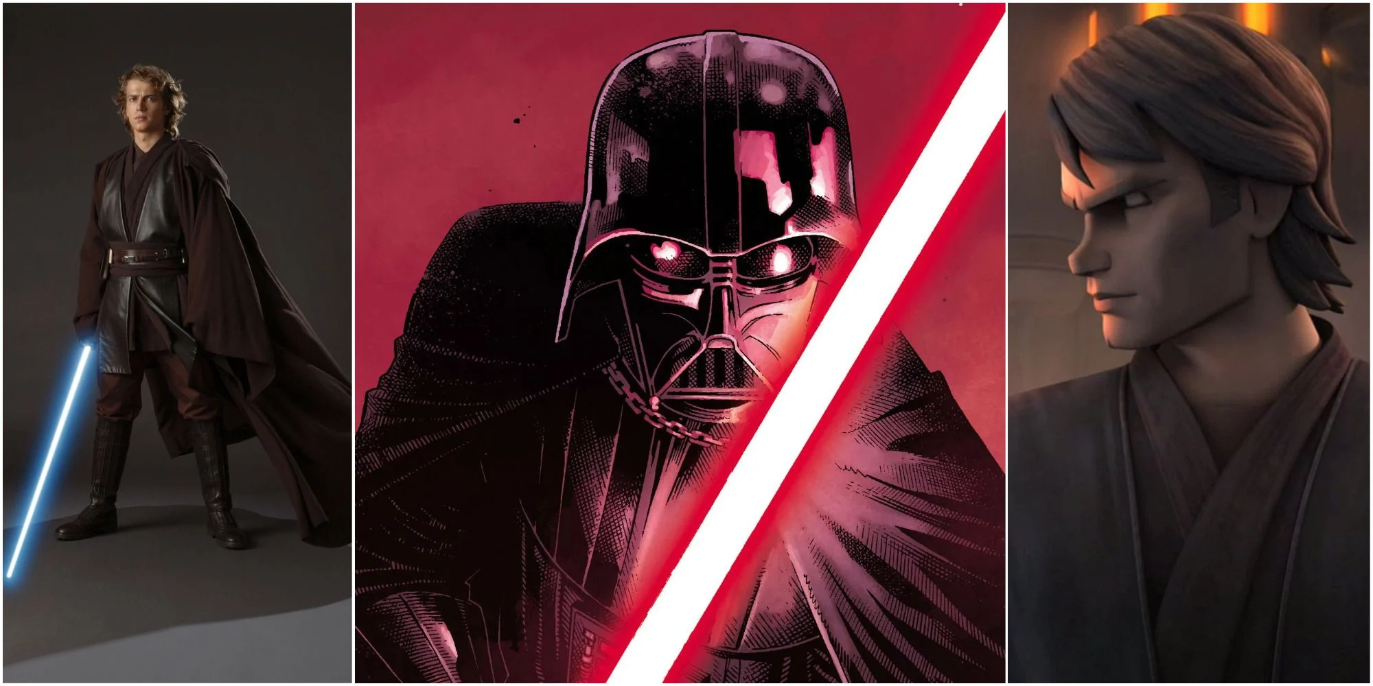 Czy Darth Vader wie, że jest Anakin i dlaczego nazywa Anakin jako innej osoby?