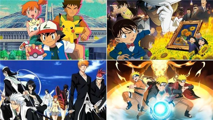 Topp topp 10 anime med flest fyllstoffer