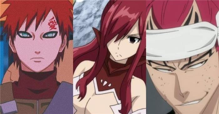 Los 10 personajes de anime de cabello rojo más populares