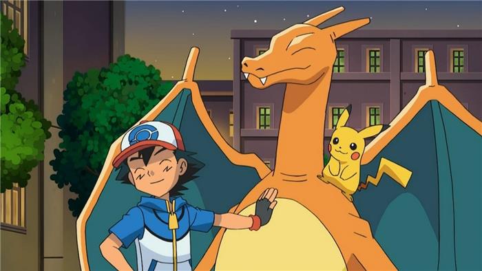 Hvorfor slapp Ash sin Charizard?