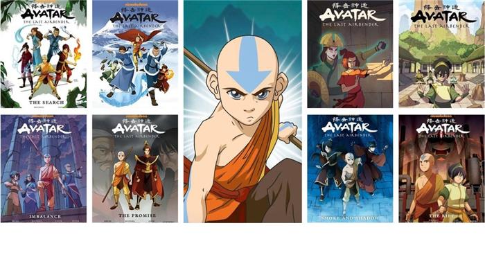 Avatar The Last Airbender Comic Books per leggere