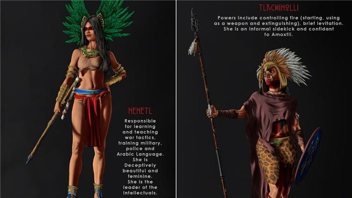 Intervista con David Towner Creator e autore della nuova serie di grafiche piene di azione Aztec Warrior God