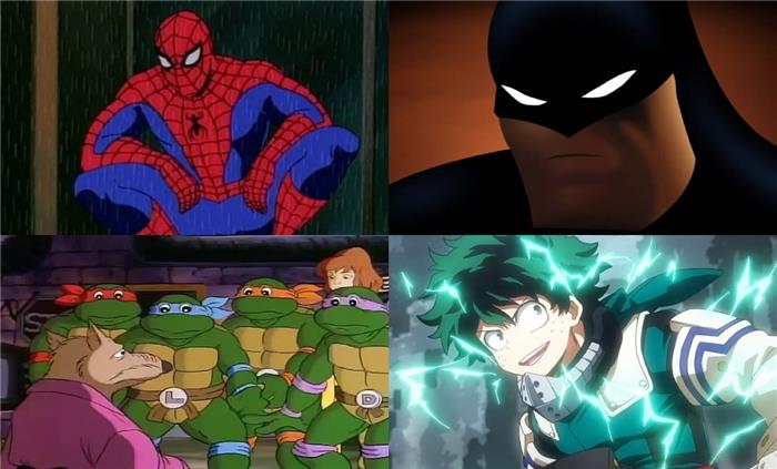 Top 10 des meilleurs super-héros de dessin animé de tous les temps