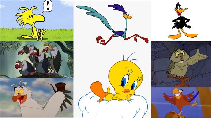 Top 10 beste Vögel von Cartoons & Comics