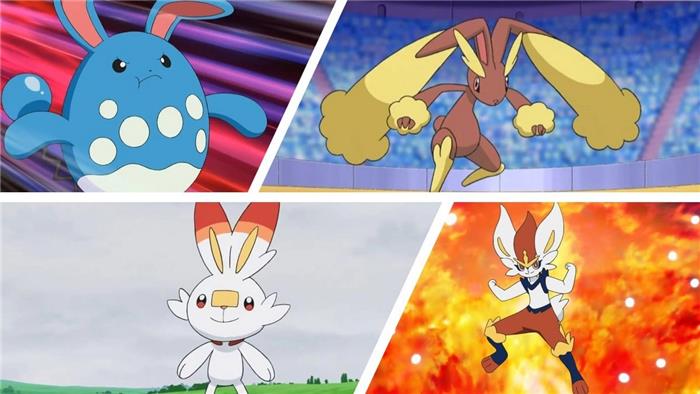 Los 8 Pokémon de conejos la lista definitiva