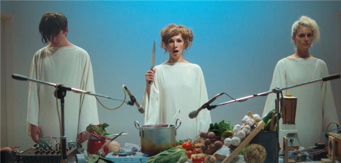 'Flux Gourmet' Teaser Peter Stricklands Film mit Asa Butterfield und Gwendoline Christie wird am Februar Top 10 Premiere