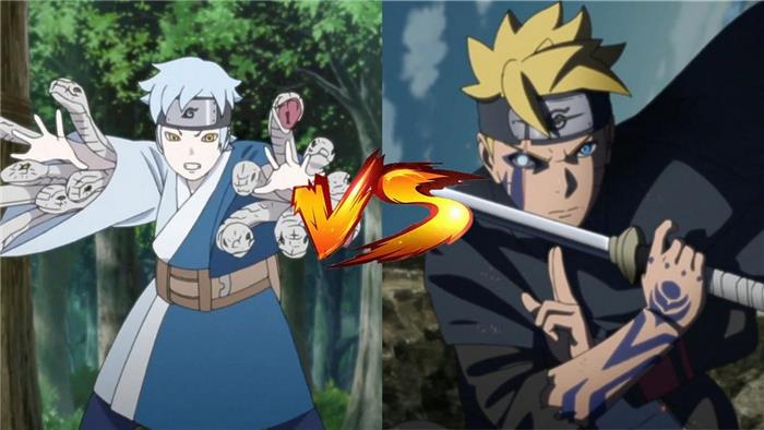 Boruto vs Mitsuki che è più forte? Cosa è successo nel manga?