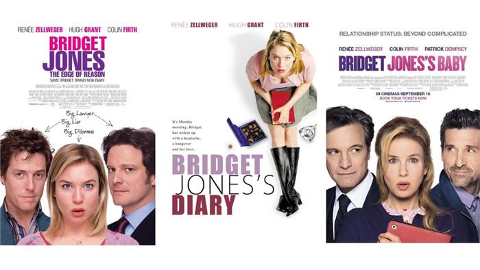 Tous les 3 films Bridget Jones dans l'ordre