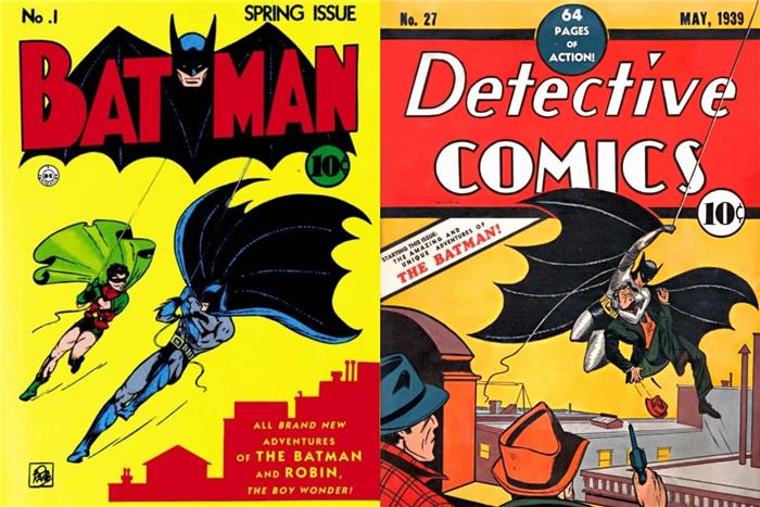 Qual é a diferença entre a série Batman e Detective Comics?
