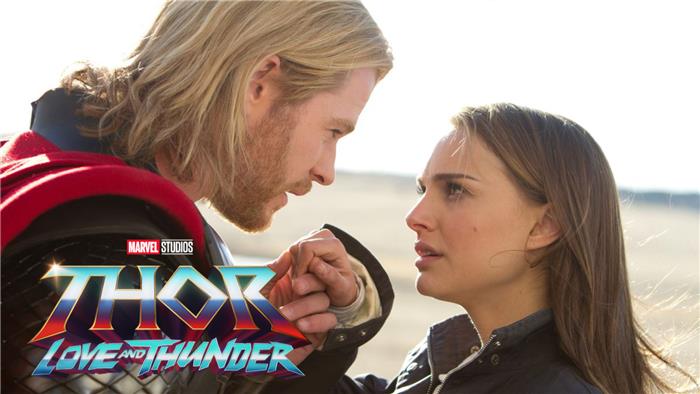 Thor Love y Thunder Chris Hemsworth y las imágenes de Natalie Portman del set revelan flashbacks de The Dark World