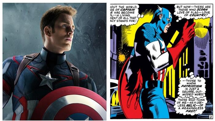 Topp 10 beste Captain America -taler og hva han mente med dem