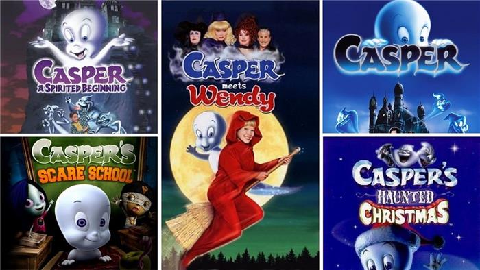 Wszystkie 5 filmów Casper w porządku