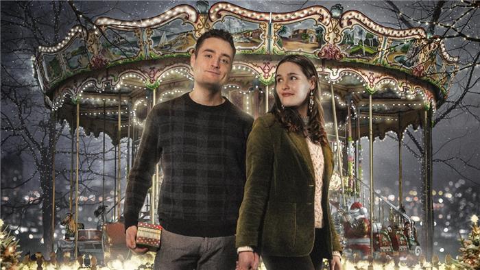 Los clichés de relación de revisión de 'Christmas on the Carousel' en la víspera de Navidad