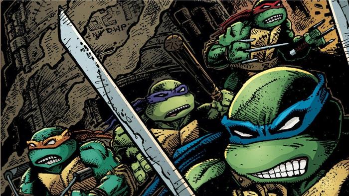 Son las tortugas de ninja mutantes adolescentes Marvel o DC?