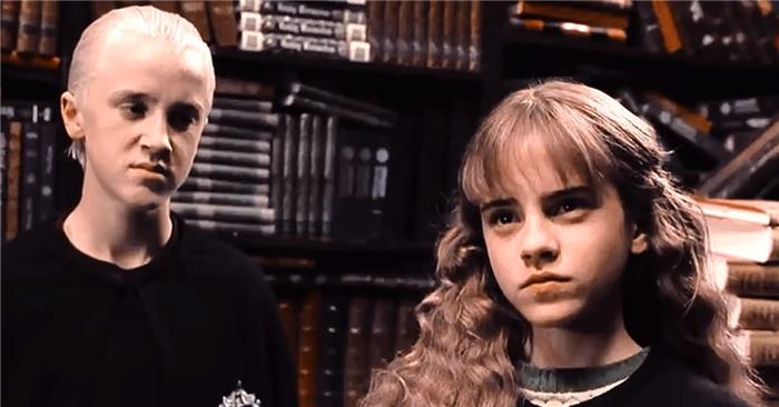 Draco gostou de Hermione em Harry Potter?