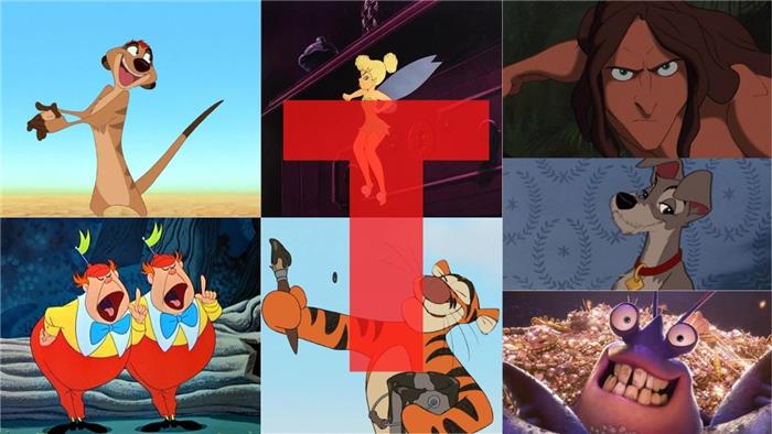 Personajes de Disney que comienzan con los 10 mejores nombres