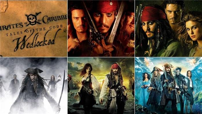 Pirates of the Caribbean i rekkefølge den komplette filmguiden