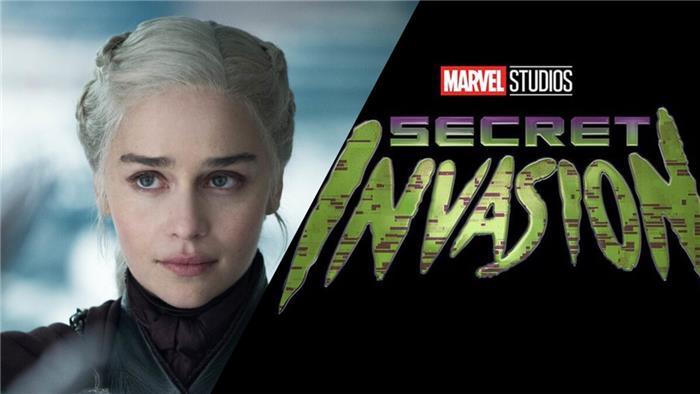 Invasão secreta da Marvel Primeira olhada em Emilia Clarke revelou no set da série