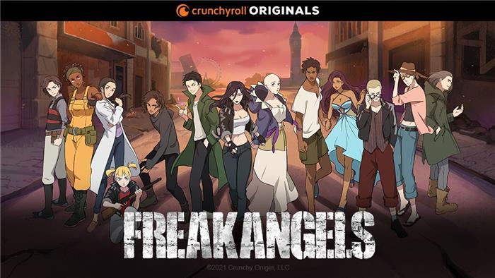 'FreakAngels' recebe uma data de lançamento e trailer no Crunchyroll