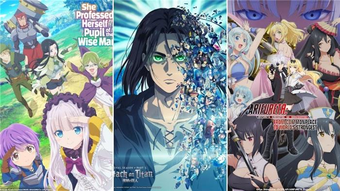 Funimation kunngjør topp 10 nye og returnerende show