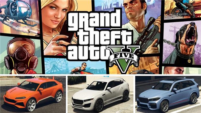 Topp 10 raskeste SUV -er i GTA 5