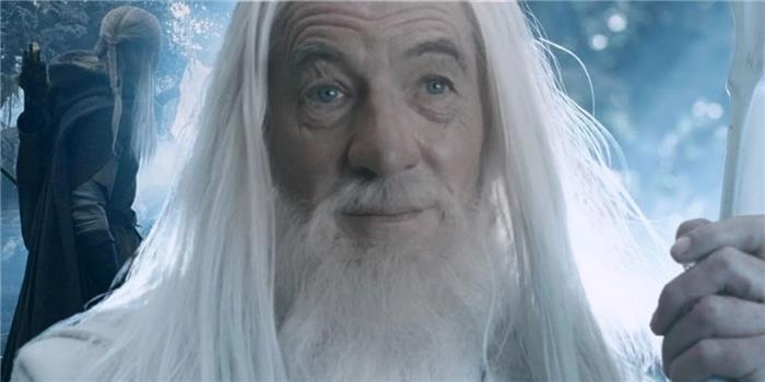 Por que Gandalf ficou branco?