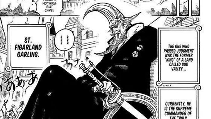 'One Piece' som er Garling Figarland og er han i slekt med Shanks?
