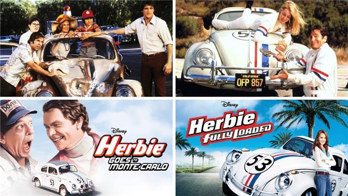 Tous les 6 films Herbie dans l'ordre