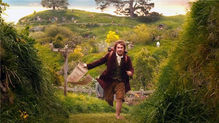 Hobbit refeição vezes um menu da Terra Média